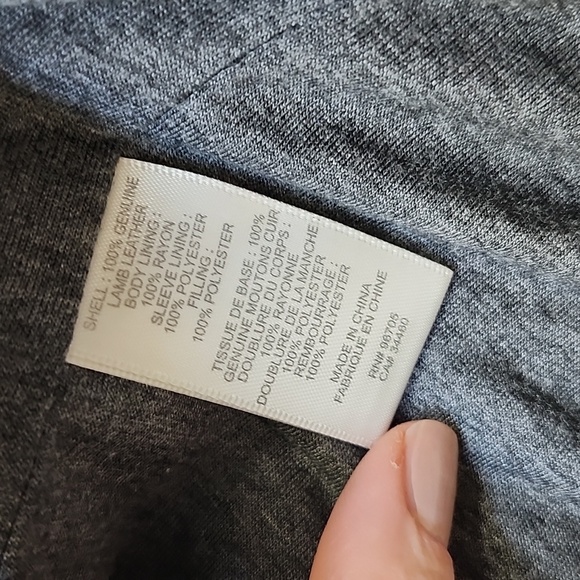 Rebecca Taylor Burgandy Quilted Leather Jacket, Size S - Picture 10 of 12